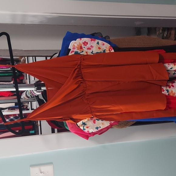 Rust Brown Romper - Picture 2 of 4